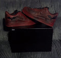 Custom 1of1 “batblood” y2k style airforces